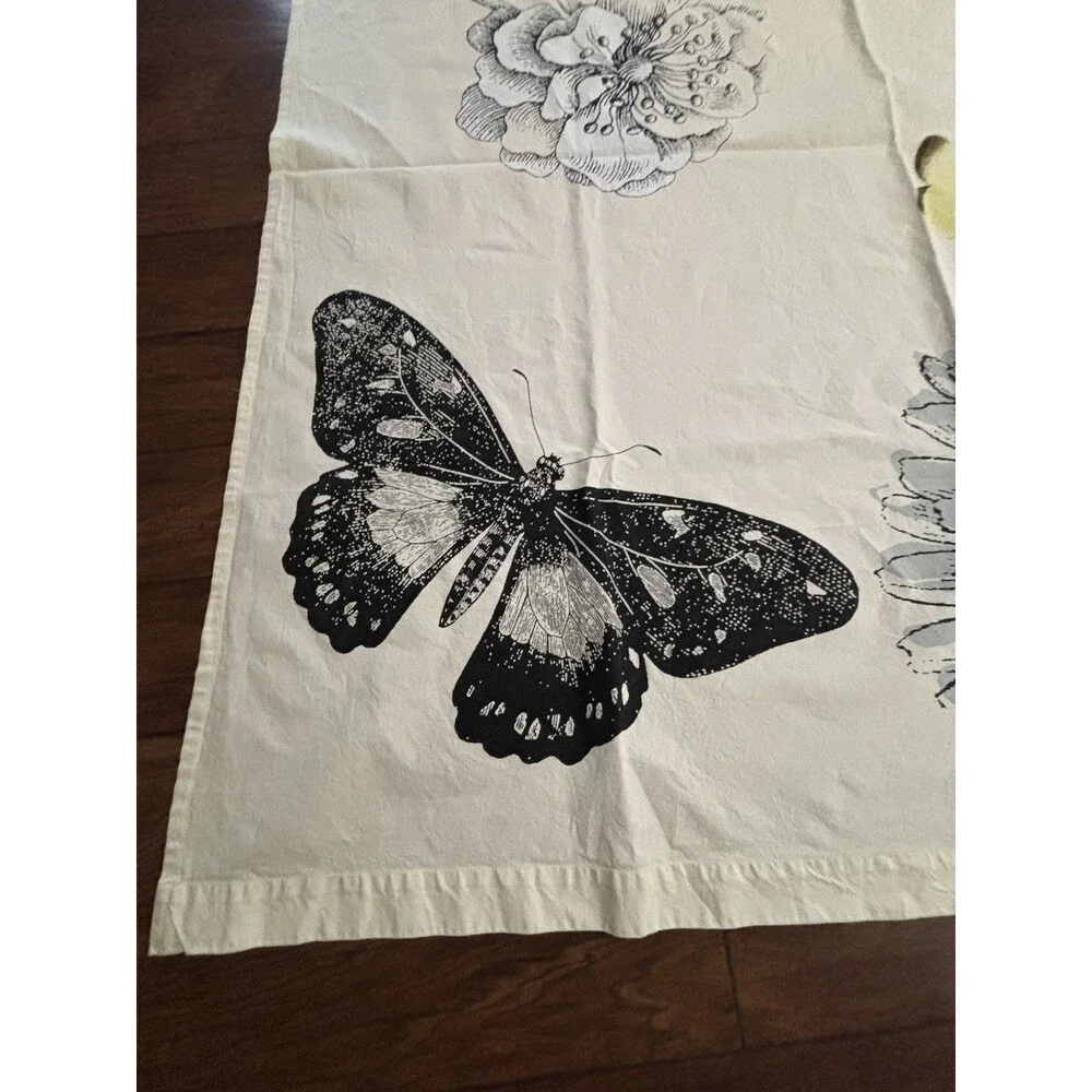 West Elm Butterfly Shower Curtain 72”x74”